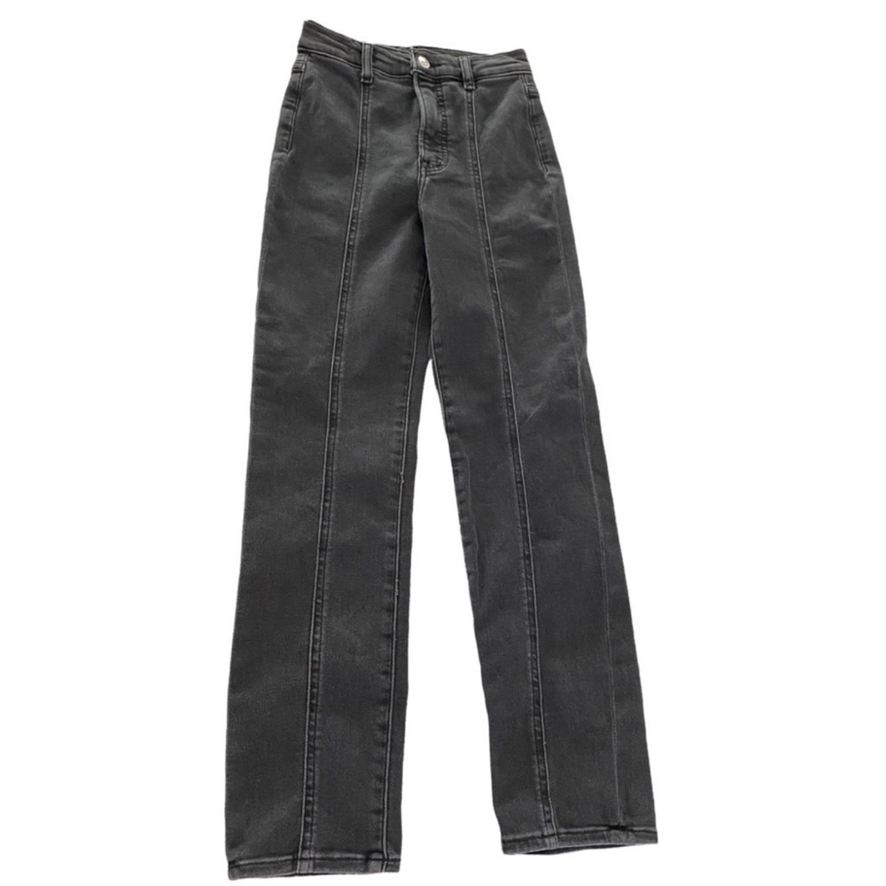 Express NWOT High Waisted Seamed Mom Jeans